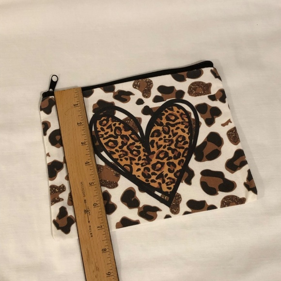 Zip Canvas Case, Cosmetics, Gadgets, Electronics, 9" x 7" NWOT - Picture 3 of 3